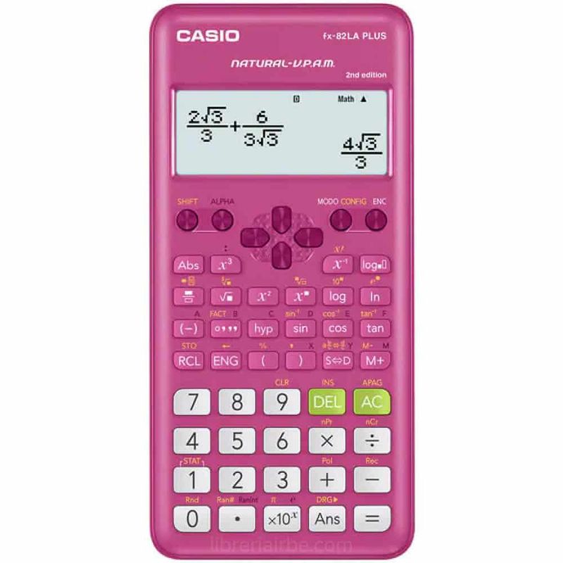CASIO - Calculadora Científica Casio Fx-82 La Plus-pk 252 Funciones
