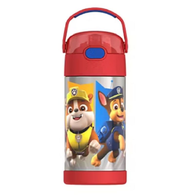 THERMOS - Termo Pitillo Infantil Acero Inoxidable Paw Patrol 12 Onz