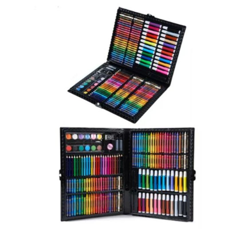 AGUGU STORE - Set Kit Colores Juego Arte Dibujo Creativo Infantil -168 Pcs