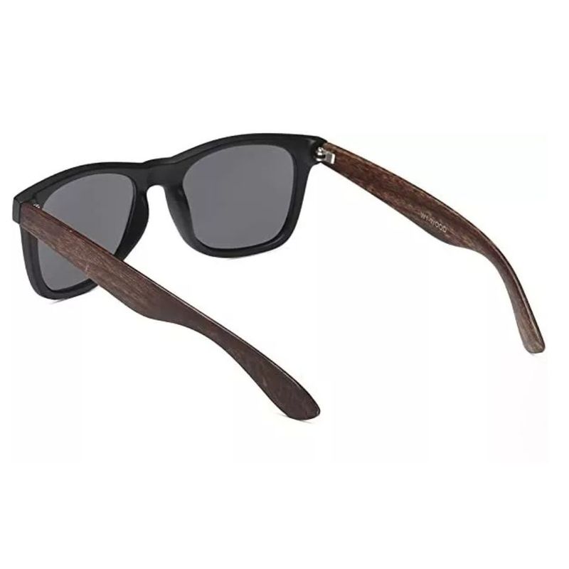 Lentes De Sol Unisex Retro Años 80 Patas Tipo Madera Filt Uv