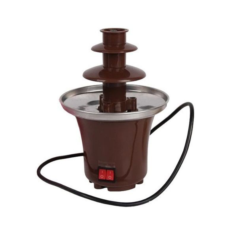 GENERICO - Fuente De Chocolate Electrica Para Fondue 22cm Chocolatera