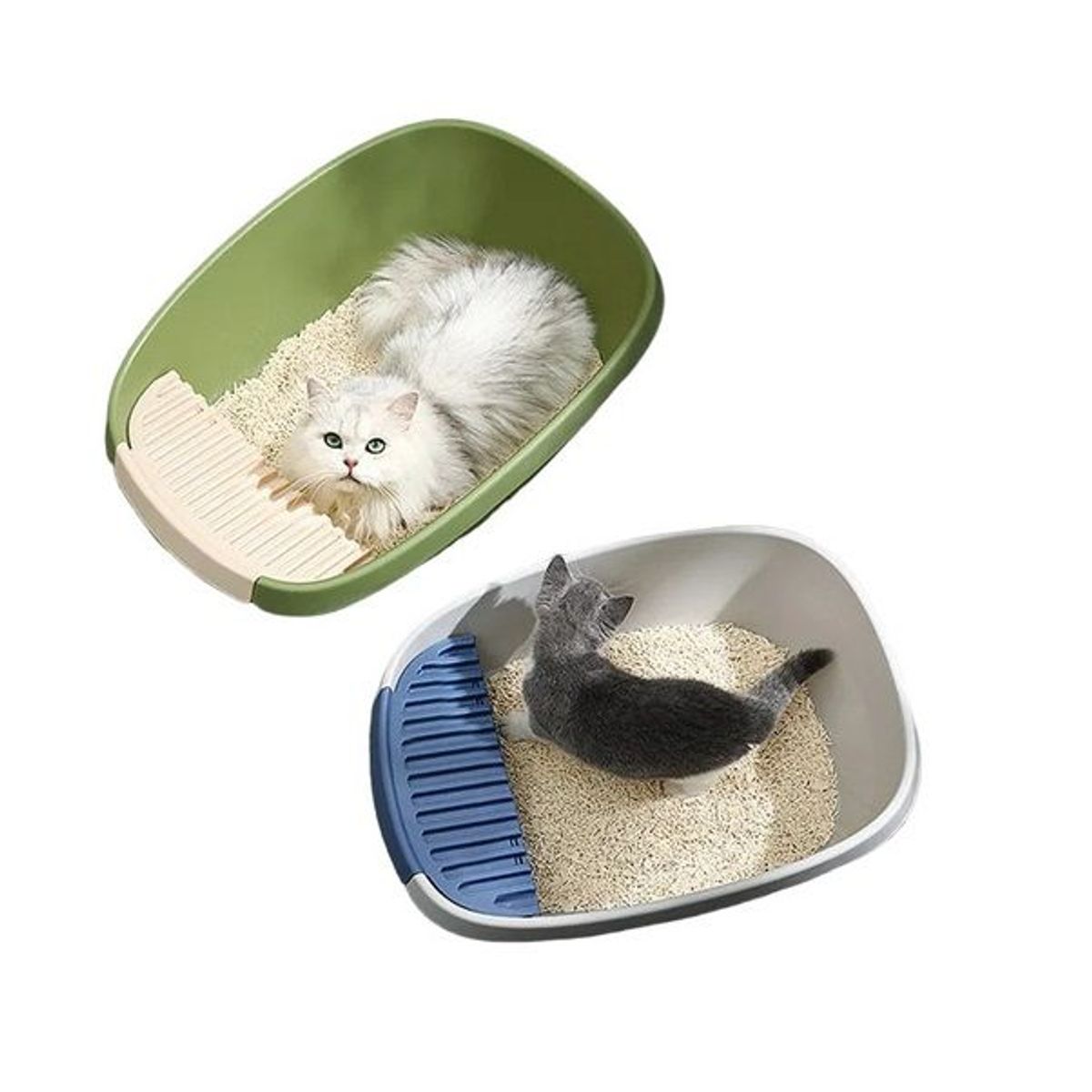 GENERICO - Arenero Para Gatos 61cm Mediana Economico