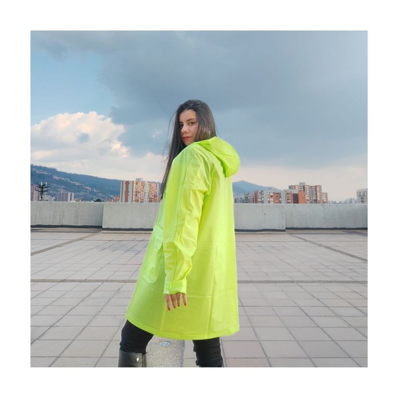 AFM - Gabardina Impermeable Vibrante