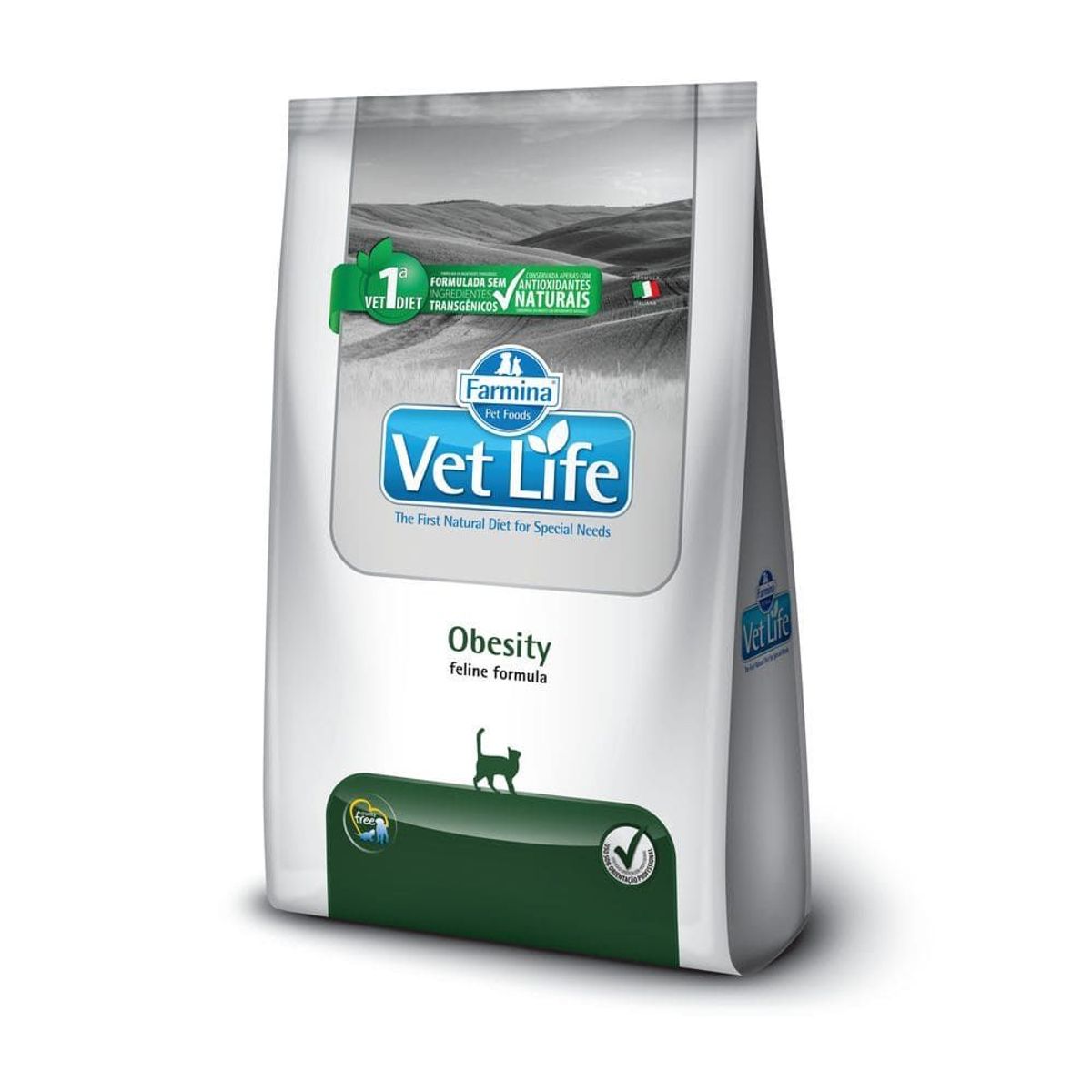 GENERICO - Alimento Vet Life Natural Feline Obesity Gato Mix Bolsa 2kg