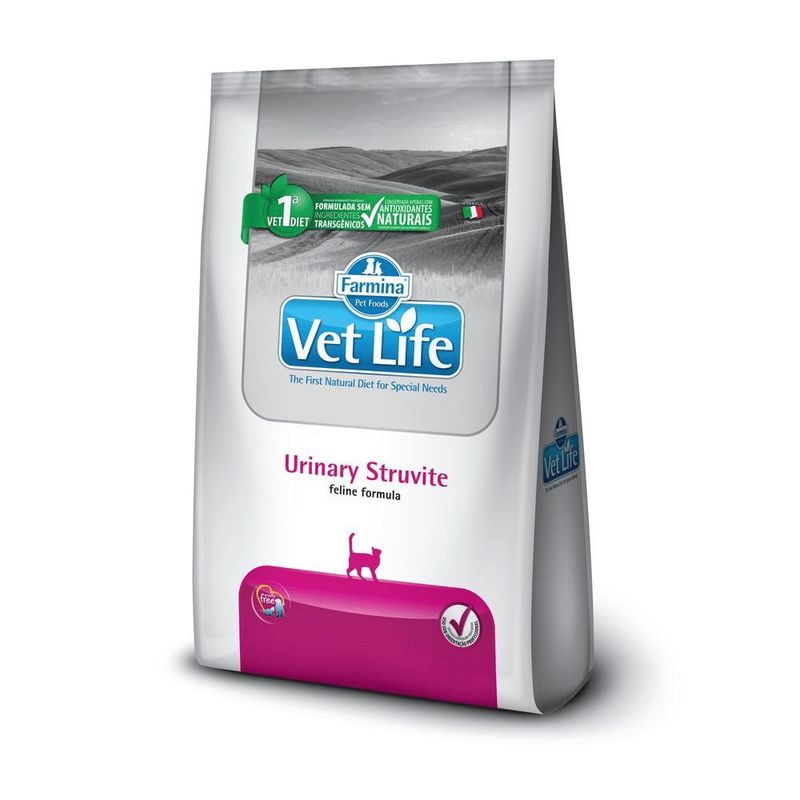 GENERICO - Alimento Vet Life Feline Urinary Struvite Mix Bolsa 2kg