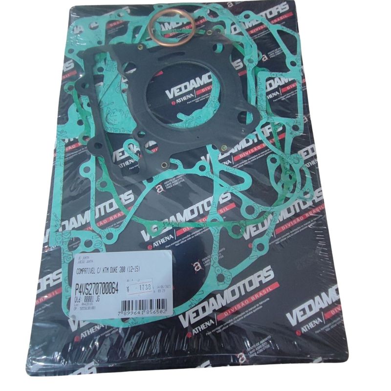 GENERICO - EMPAQUES MOTOR KTM DUKE 200 RC 200 VEDAMOTOR