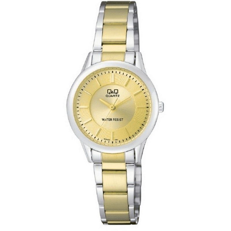 Q&Q - Reloj Mujer Qyq Q&q Q949j400y Acero Bicolor Mujer + Estuche_.