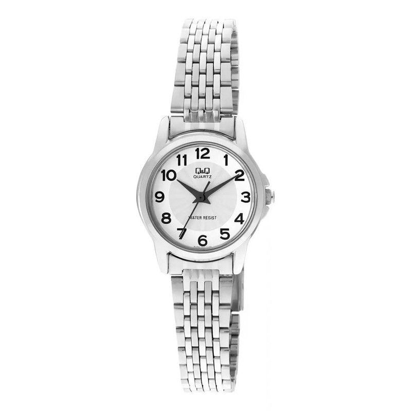 Q&Q - Reloj Q&q Qyq Q423j204y Casual Acero Mujer Dama + Estuche