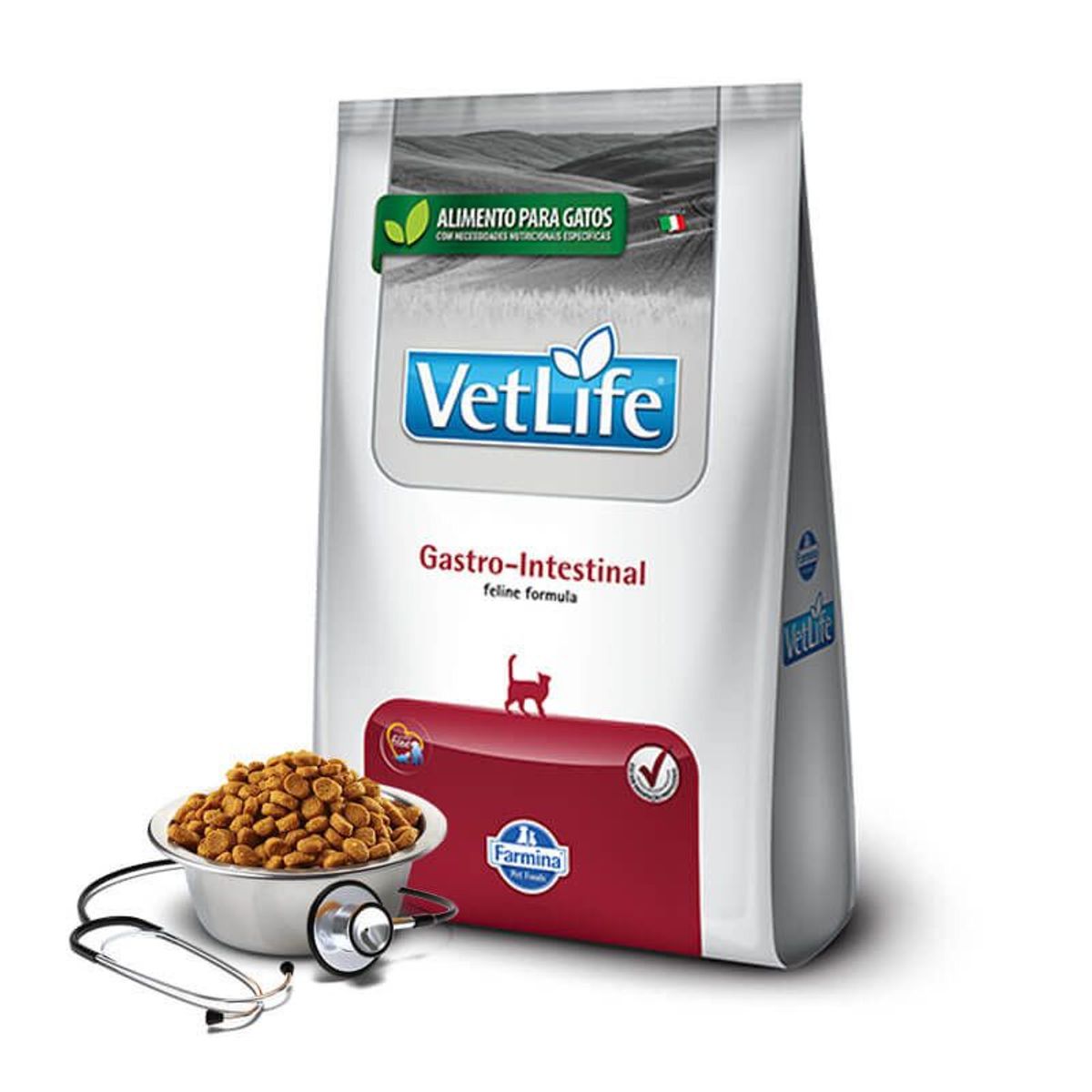 GENERICO - Alimento Vet Life Feline Gastro-intestinal Mix Bolsa 2kg