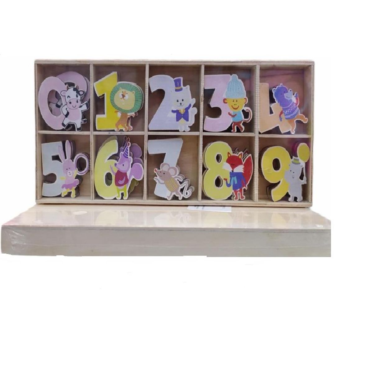 SWISSHOME DR HOFFMAN - CAJA DE NUMEROS CON DISEÑO JUEGO PARA NIÑOS +3 AÑOS