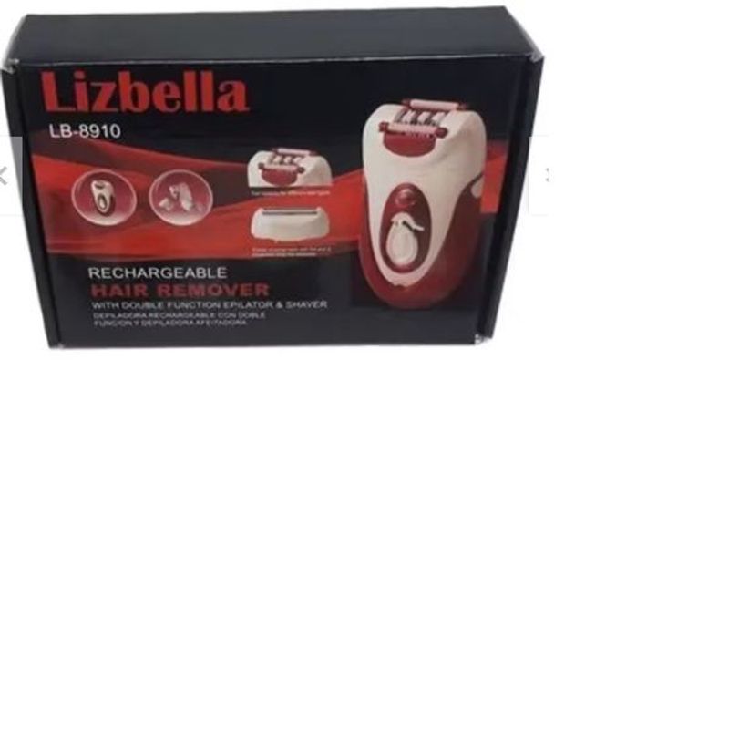 GENERICO - Máquina Depiladora Lizbella LB-8910 Afeitadora Recargable