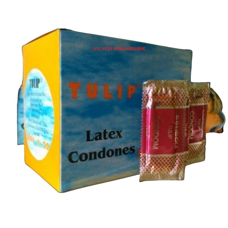 GENERICO - Preservativos TULIP - CAJA 60 UNIDADES