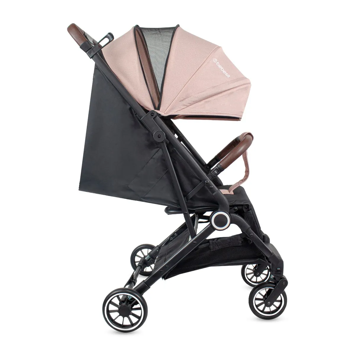 BEBESIT - Coche Bebé Travel System Compacto Micro Rosa Bebesit