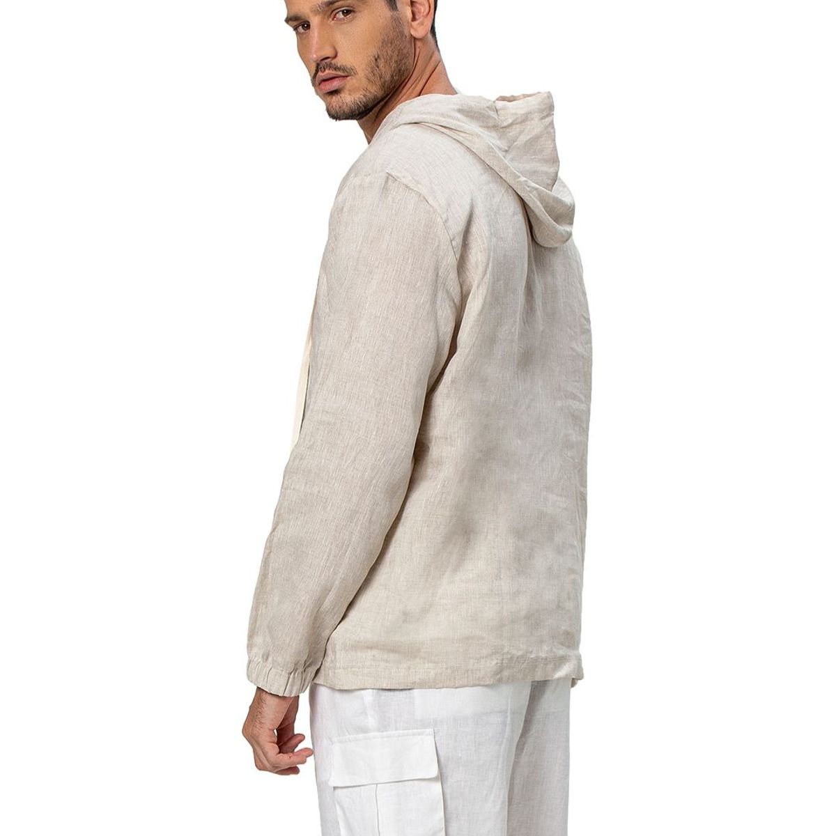 ONDA DE MAR - Hoodie Onda De Mar Café Linhooc.