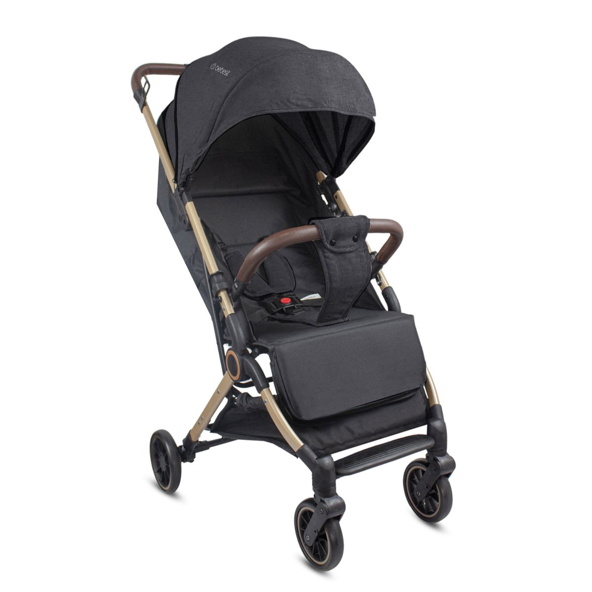 BEBESIT - Coche Para Bebe Paseador Tipo Maleta Bebesit Micro Negro