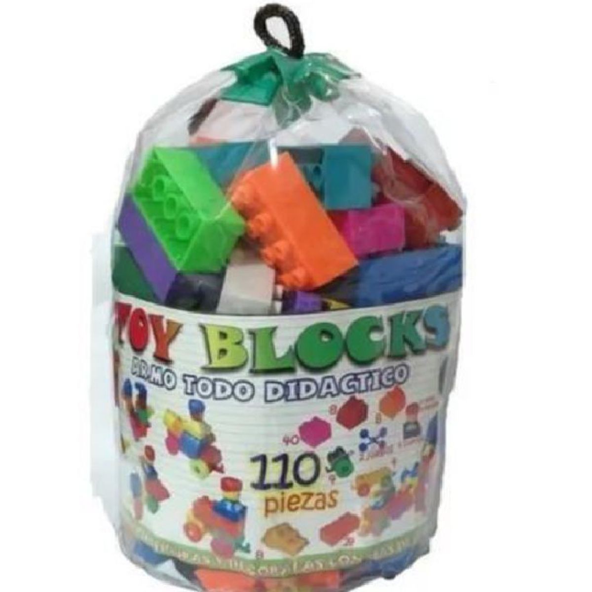 SWISSHOME DR HOFFMAN - ARMOTODO BLOQUES GRANDES X 110 PIEZAS/ PARA NIÑOS +3 AÑOS