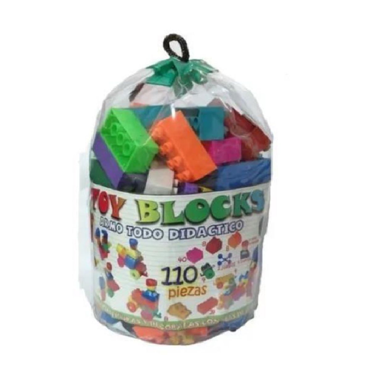 SWISSHOME DR HOFFMAN - ARMOTODO BLOQUES GRANDES X 110 PIEZAS/ PARA NIÑOS +3 AÑOS