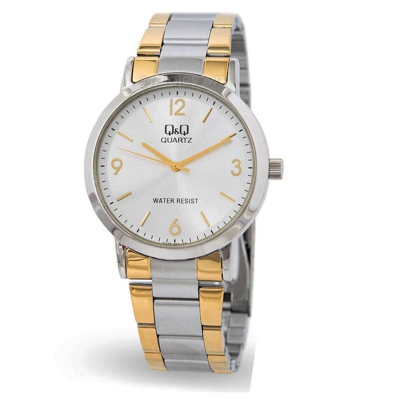 Q&Q - Reloj Q&q Qyq Qa38j404y Bicolor Acero Hombre + Estuche_.