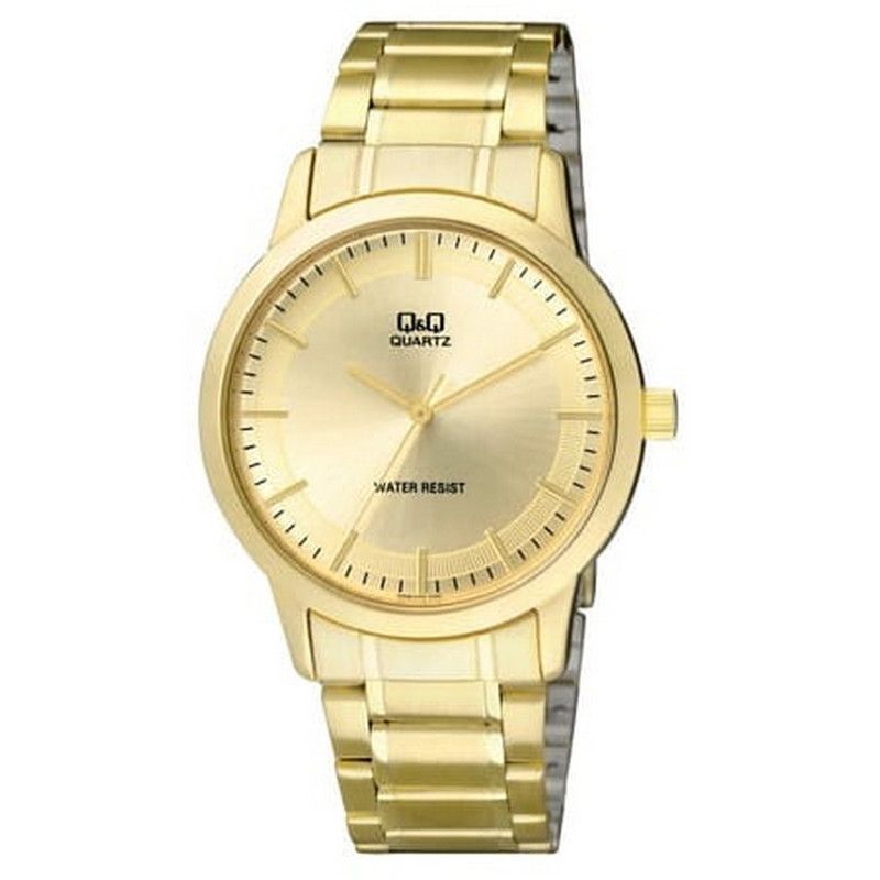 Q&Q - Reloj Q&q Qyq Q946j010y Dorado Acero + Estuche_.
