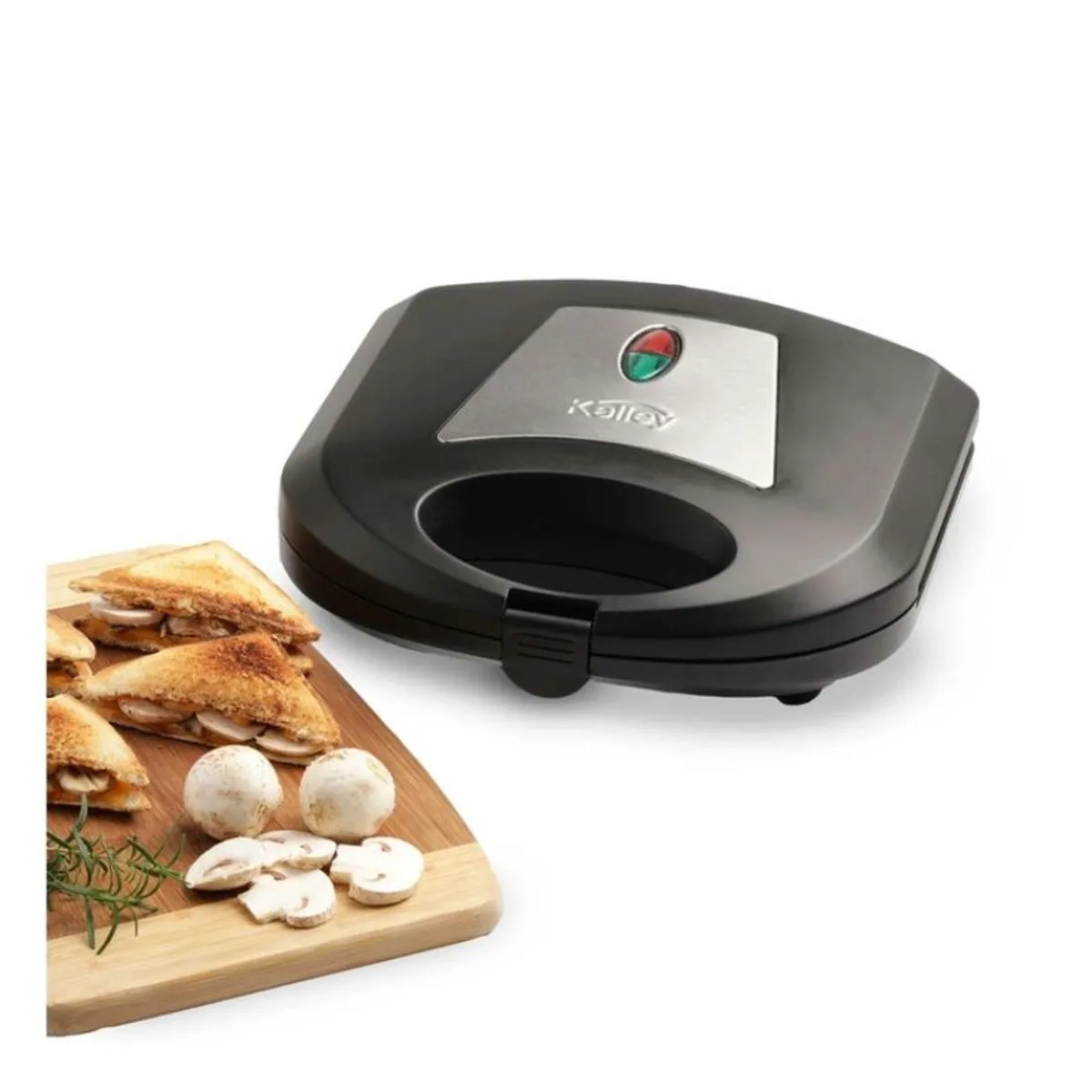 KALLEY - Sanduchera KALLEY K-SM300N Negro