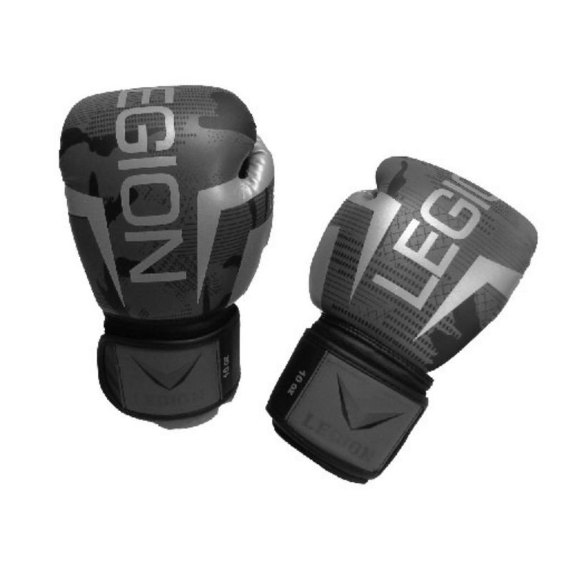 LEGION - Guantes Boxeo  Legion 12 Onzas Gris
