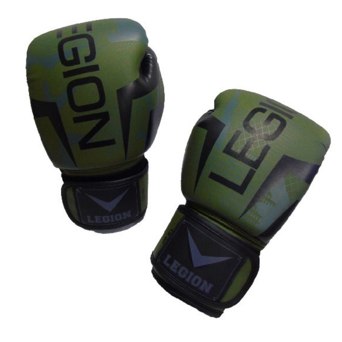 LEGION - Guantes Boxeo  Legion 14 Onzas Verde Oliva