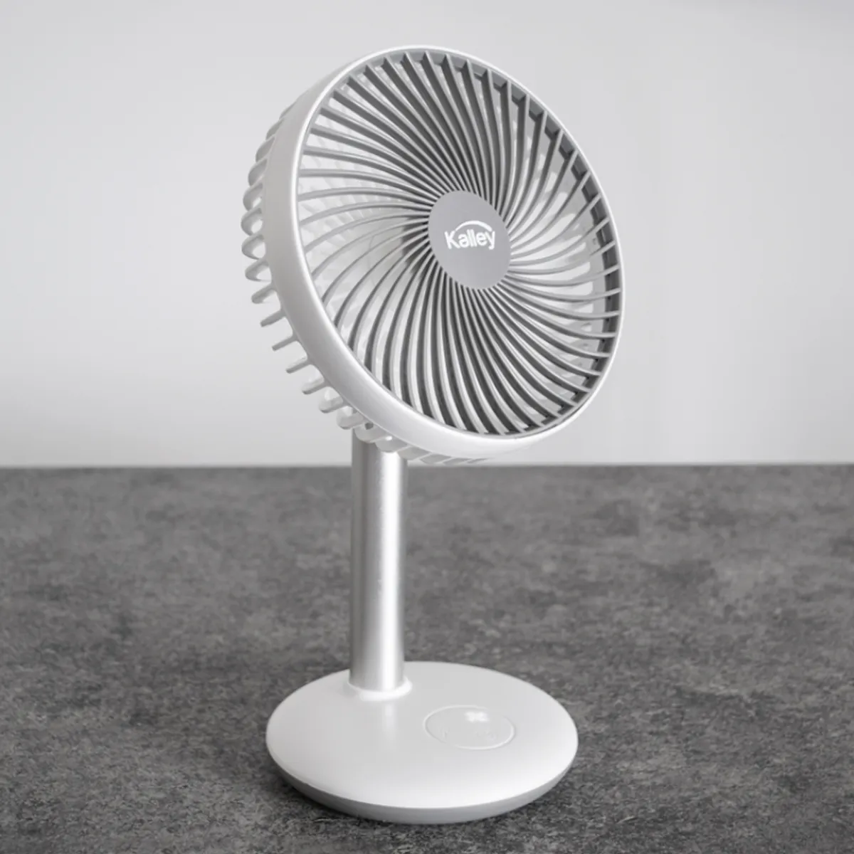 KALLEY - Ventilador de Mesa KALLEY K-VM6B Recargable Blanco