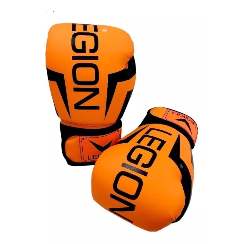 LEGION - Guantes Boxeo  Legion 10 Onzas Naranja - Negro