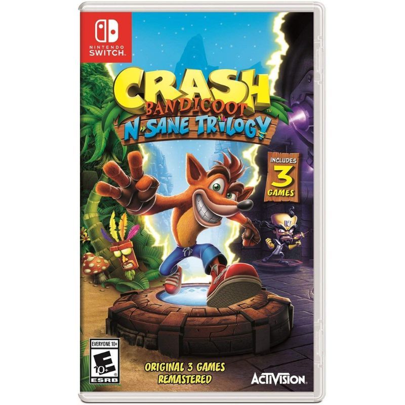 NINTENDO - Crash Bandicoot Trilogy Nintendo Switch Juego