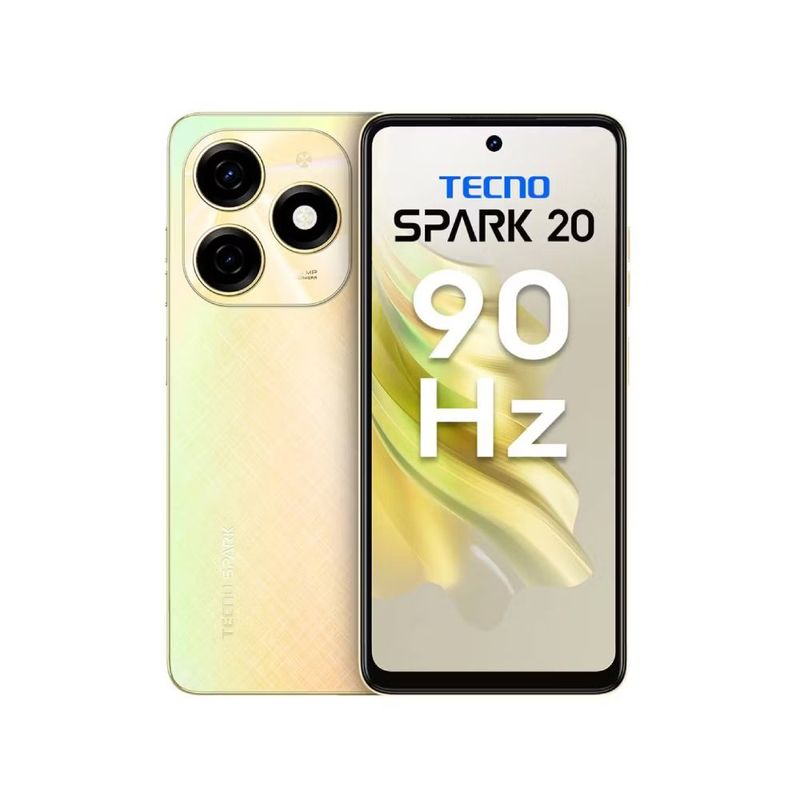 TECNO MOBILE - Celular Tecno Spark 20 8GB -256GB Neon Dorado