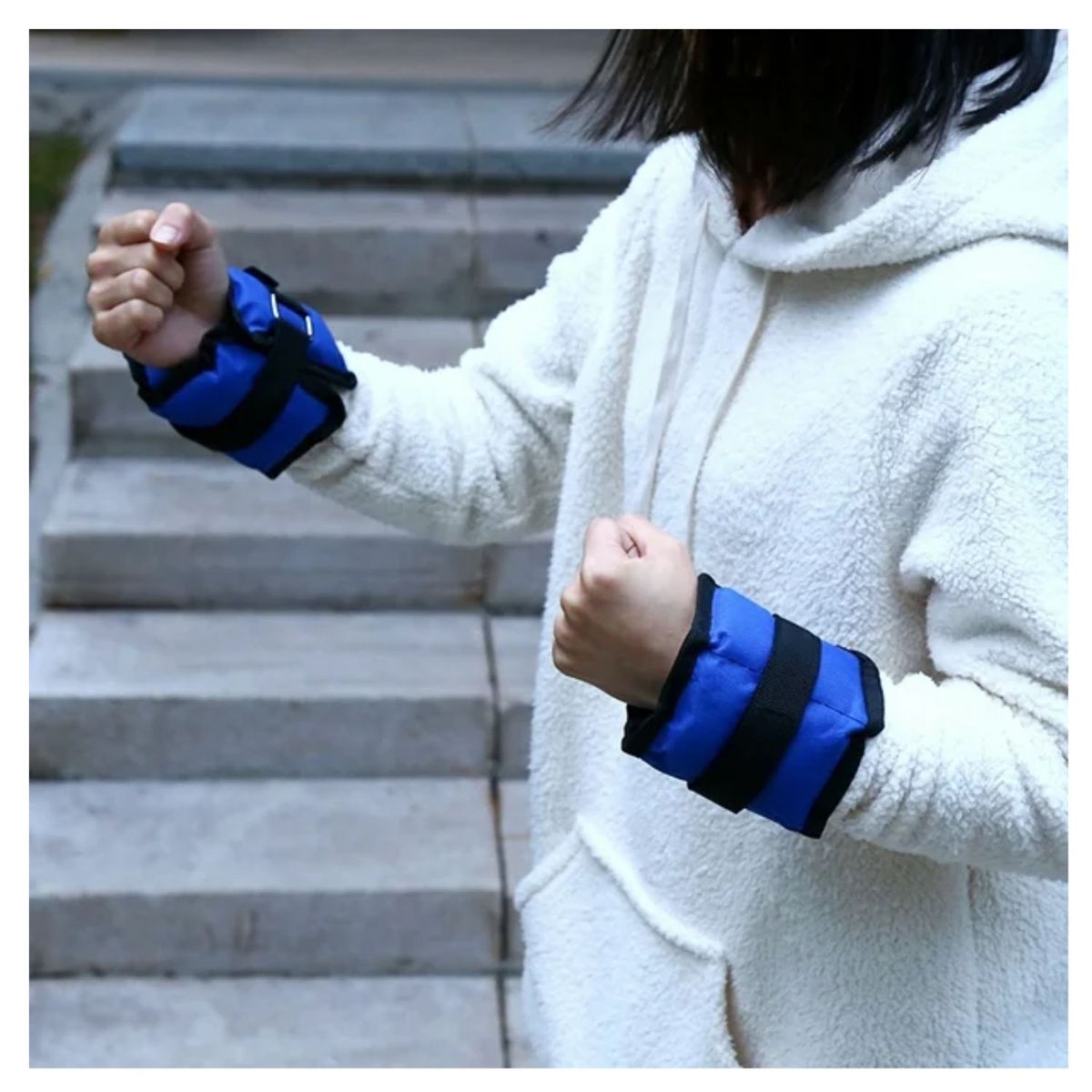 GENERICO - Pesas Tobilleras 5k. 10 Libras Kit 2 Pesas Para Tobillos.