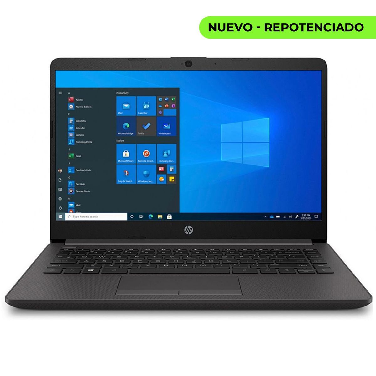 HP - PORTATIL HP 245 G8 - AMD RYZEN 5 5500U - 12GB RAM - 512GB SSD - 14" HD - WIN 10 PRO