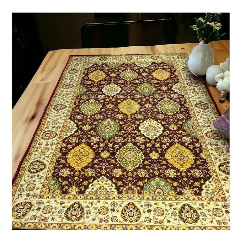 HOME - Tapete Alfombra Hogar Moderno 150 x 200 Cm Elegante Colores