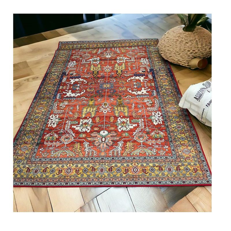 HOME - Tapete Alfombra Hogar Moderno 150 x 200 Cm Elegante Colores