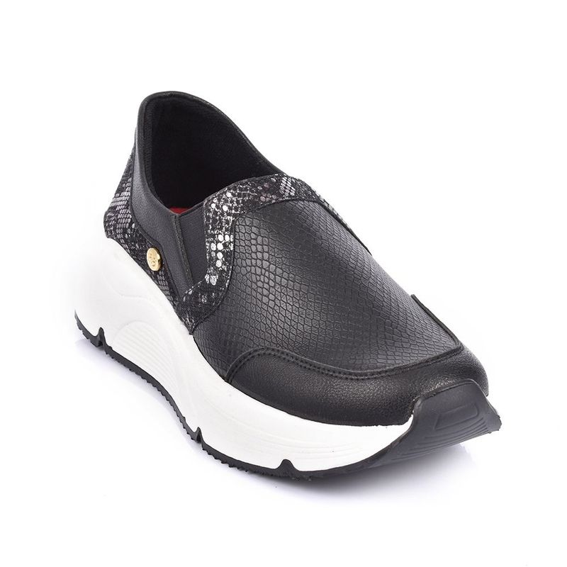 PRICE SHOES - Price Shoes Tenis Moda Mujeres 282M473NEGRO