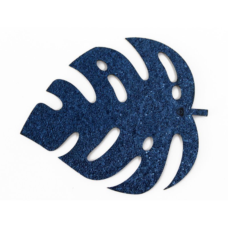 MYARKA LATINA - Individuales Doble faz  x 6 unidades Myarka  Nature Plata/Azul Oscuro