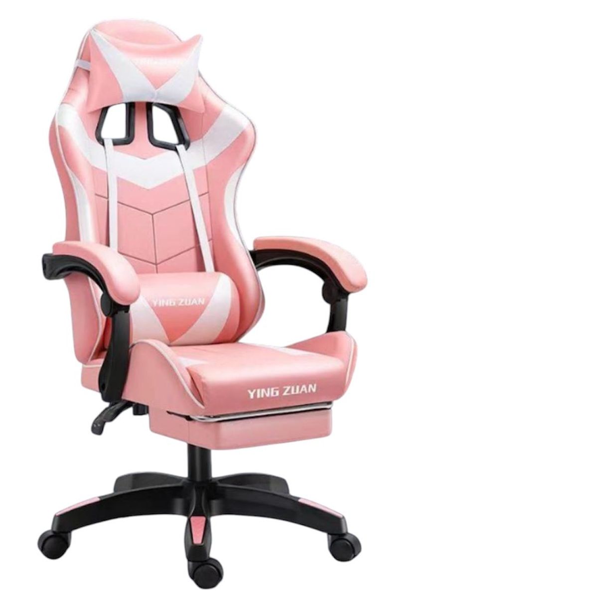 ERGONOMUS - Silla De Escritorio Con Masaje Lumbar Gamer Sencilla Con Reposapies