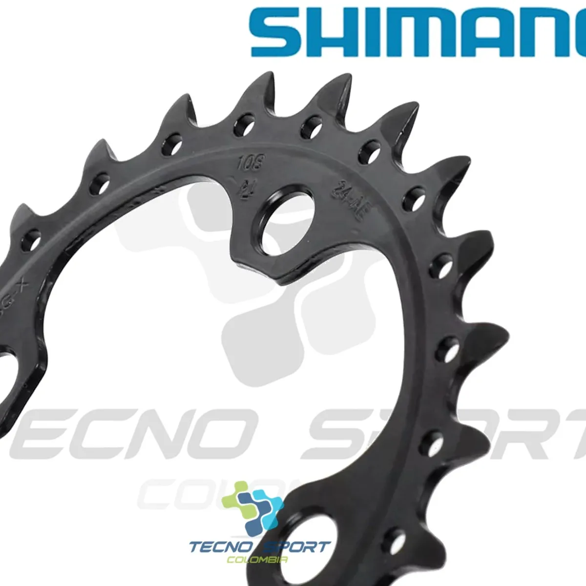 SHIMANO - Plato Coronilla Shimano Slx M660 10v Triplato 24 Dientes