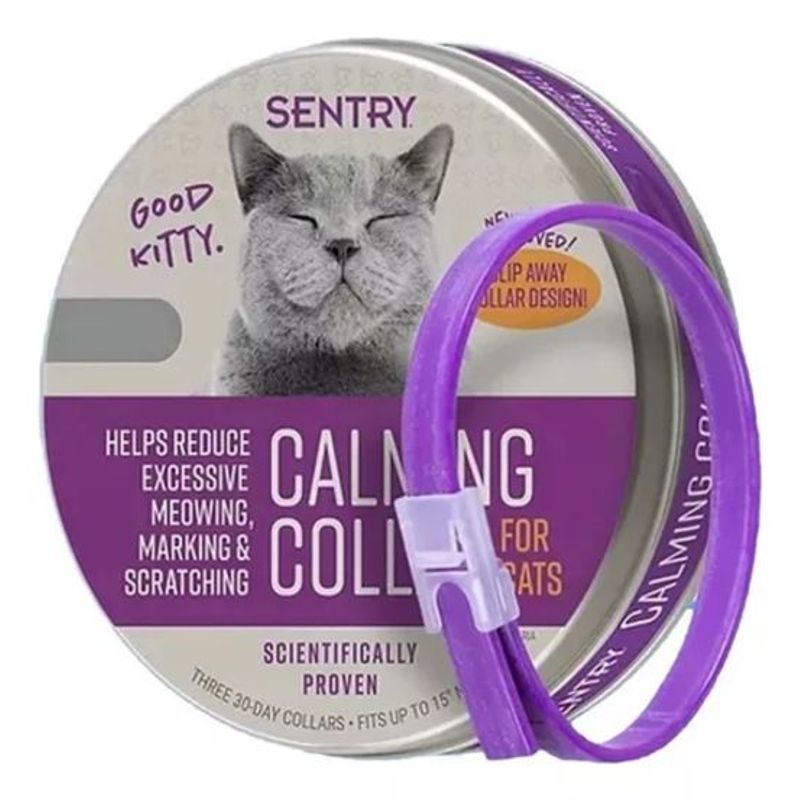 PETS AND FRIENDS - Collar Feromonas Para Gatos Calmante Tranquilizante