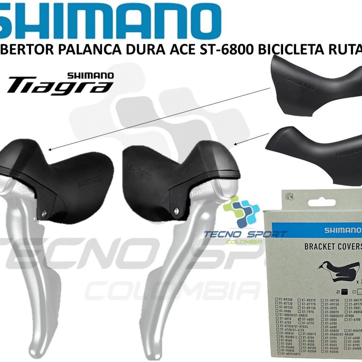 SHIMANO - Cobertor Funda Protector Manillar Shimano 6800 5800 4700