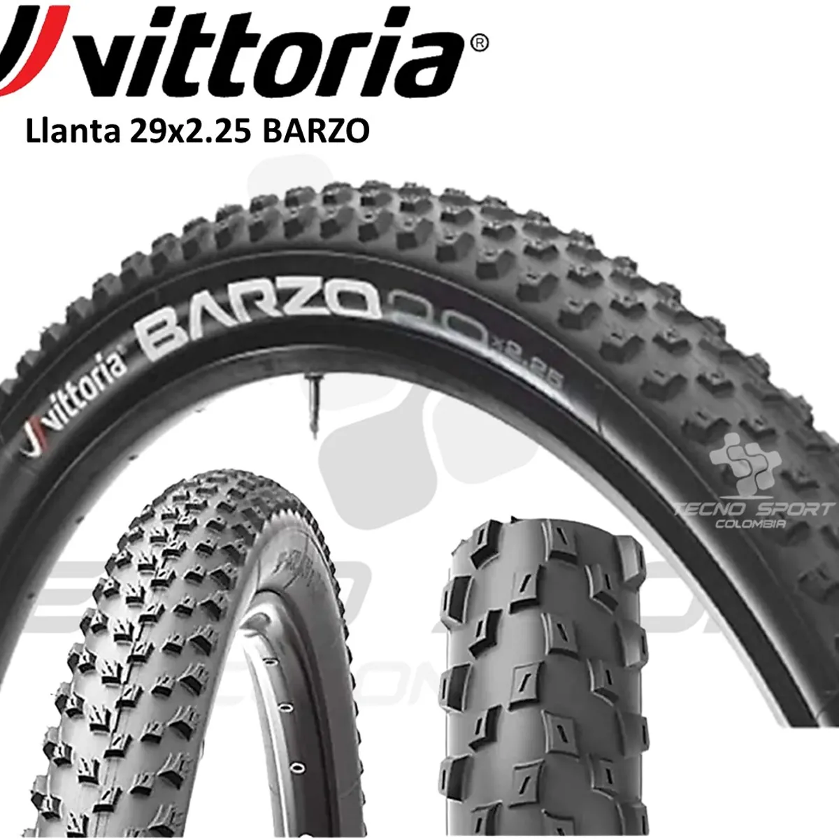 VITTORIA - Llanta Bicicleta 29 X 2.25 Vittoria Mtb Ciudad Rodillo Urban