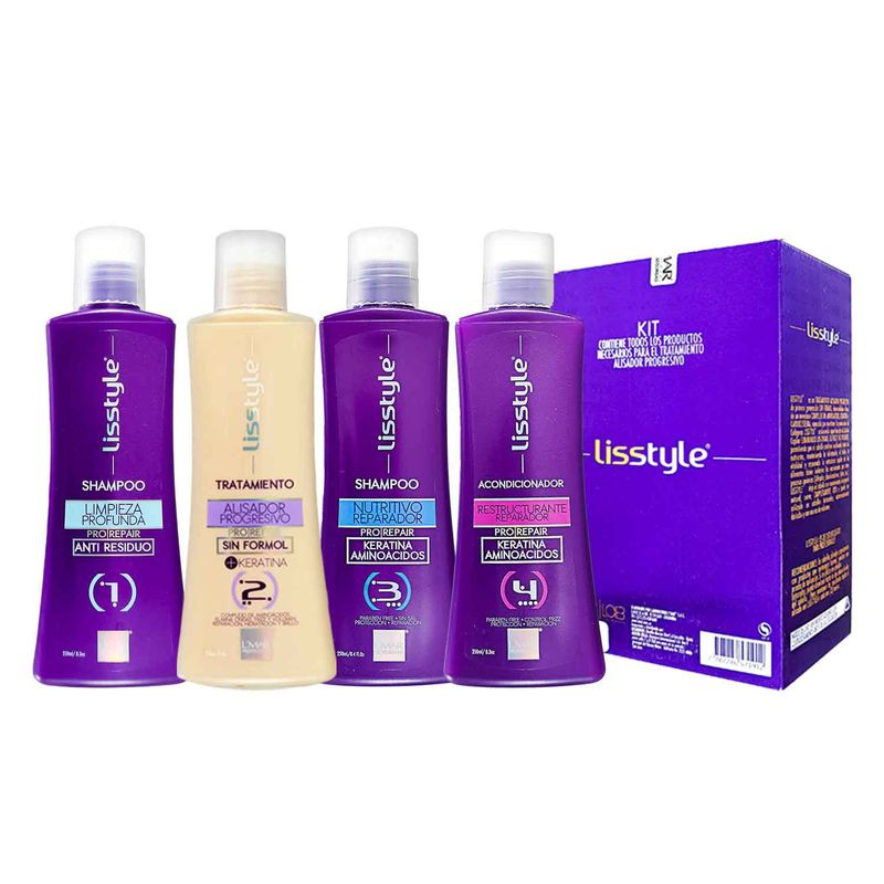 LMAR - Lisstyle Keratina Lmar kit 4 Pasos 250 ml