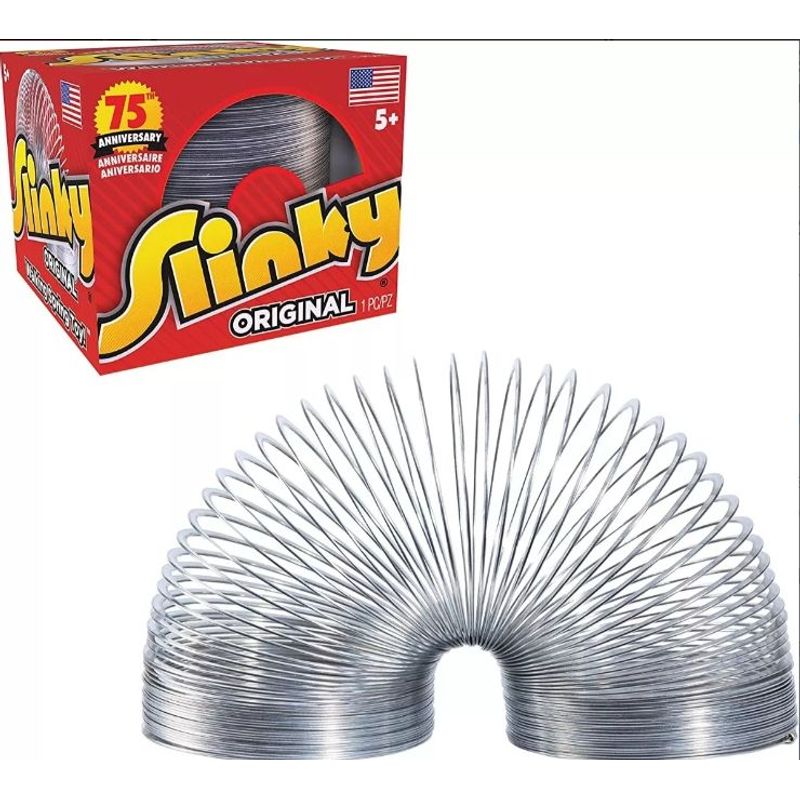 GENERICO - Resorte Juguete Para Niños Original Slinky Americano D Metal
