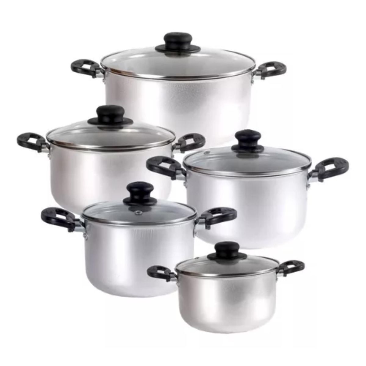 UNIVERSAL - Bateria de Ollas Universal 10 Piezas L58040