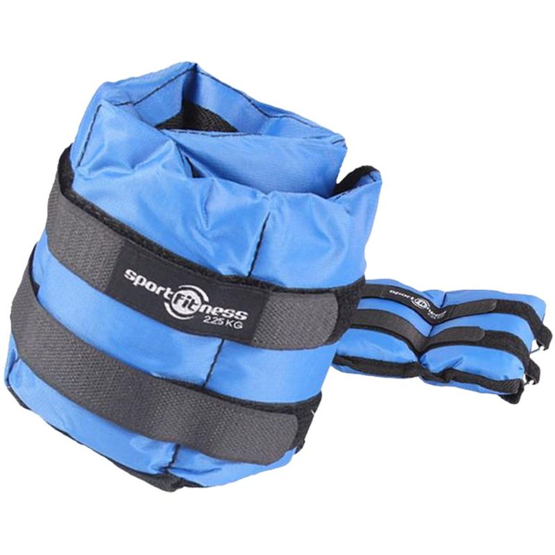 SPORTFITNESS - Pesas Tobilleras Muñecas Brazo Pierna 10lb Sport Fitness Gym