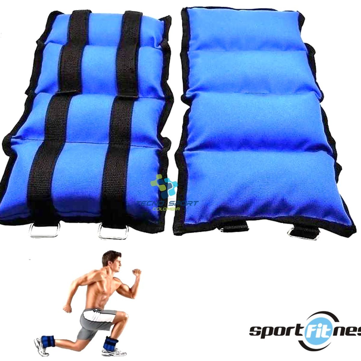 SPORT FITNESS - Pesas Tobilleras Muñecas Brazo Pierna 10lb Sport Fitness Gym
