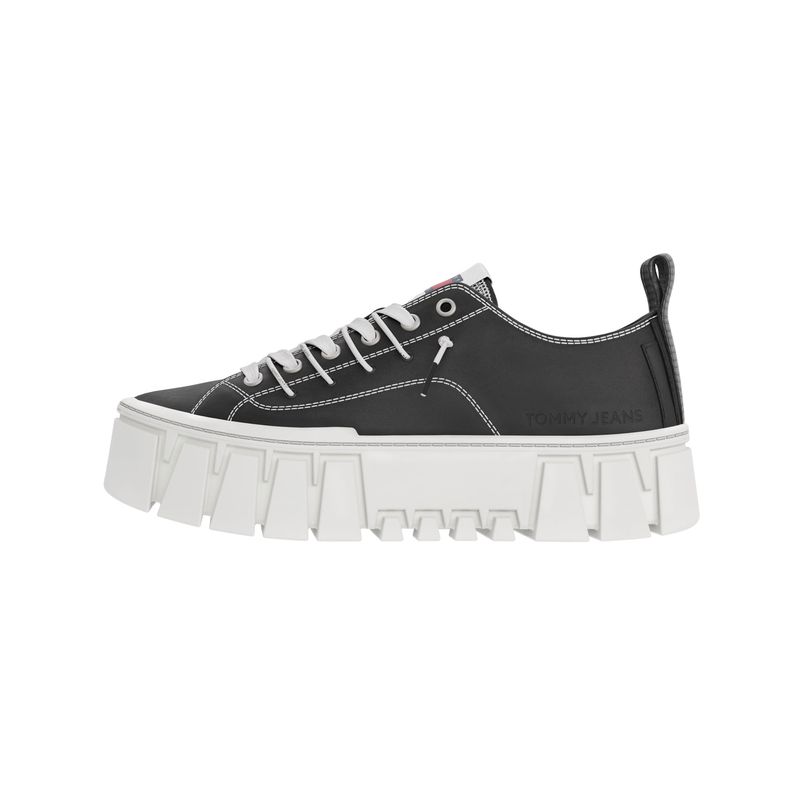 TOMMY HILFIGER - Tenis Deportivo Dentado De Plataforma Tommy Hilfiger