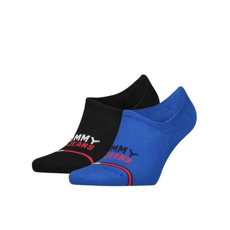 TOMMY HILFIGER - Paquete De 2 Calcetines Invisibles Con Logo Bordado Tommy Hilfiger