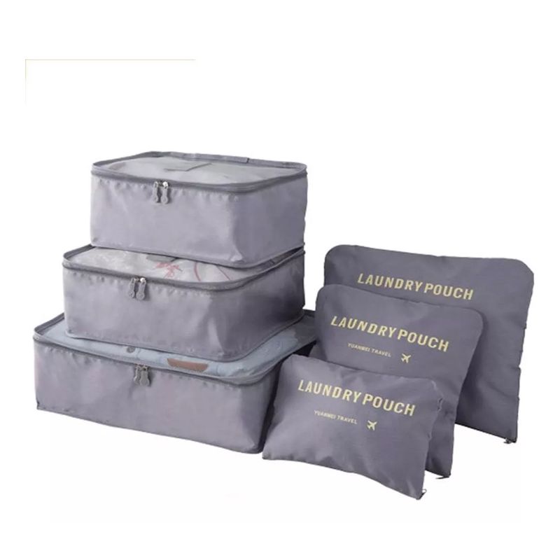 Bolsas De Almacenamiento Para Ropa Viaje Portátil Set X6 GENERICO