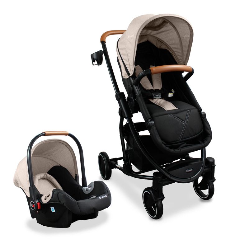 BEBESIT - Coche Bebé Travel System Prima Beige Bebesit